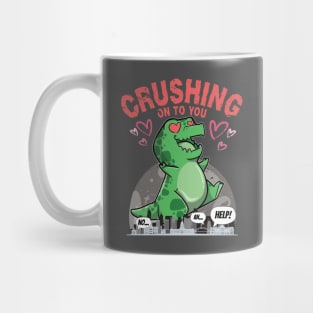 Tyrannosaurus  rex Crushing On To You Mug